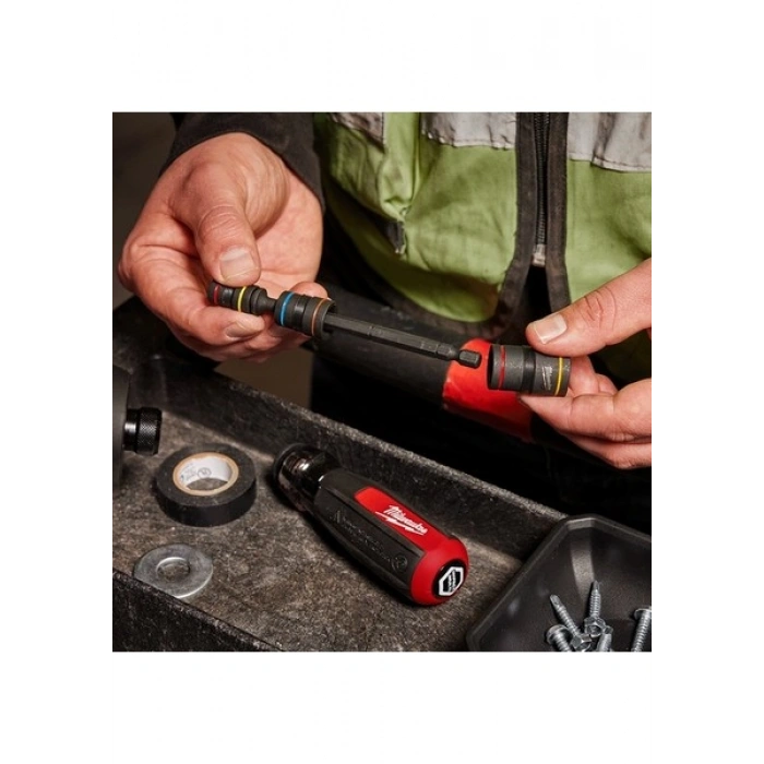 Milwaukee Shockwave 6 In 1 Manyetik Lokma Tornavida Seti - 4932498179