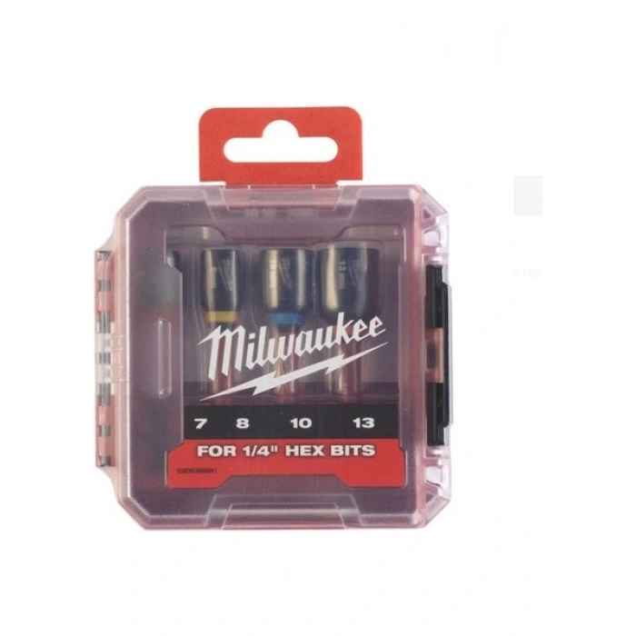 Milwaukee Shockwave Hex Lokma Seti 7-8-10-13MM - 4932492445