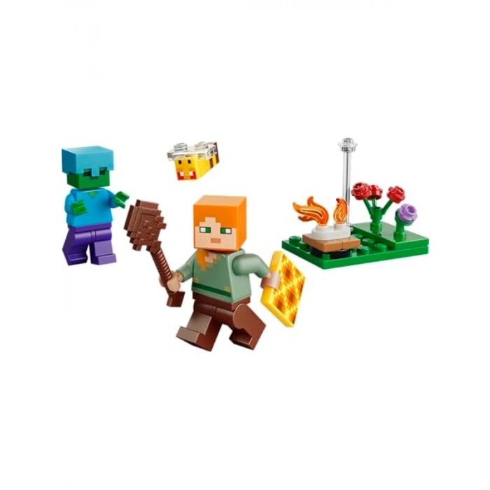 Minecraft Ateş Çatışması Seti, 3D Oyun Deneyimi için Eğlenceli Yapım