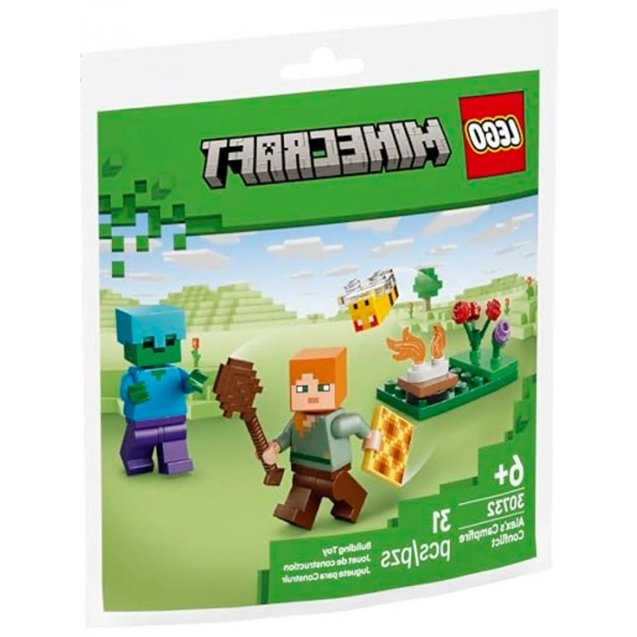 Minecraft Ateş Çatışması Seti, 3D Oyun Deneyimi için Eğlenceli Yapım
