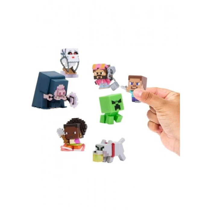 Minecraft Filmi Overworld Battle 7’li Aksiyon Figür Seti JFM37