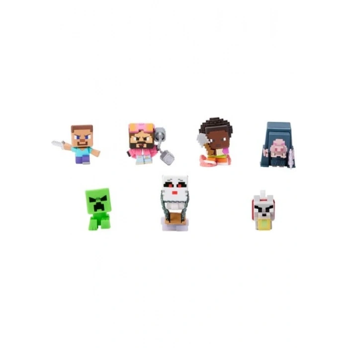 Minecraft Filmi Overworld Battle 7’li Aksiyon Figür Seti JFM37