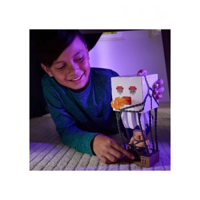 Minecraft Sesli Minecraft Filmi Blast Attack Ghast Aksiyon Figürü Oyun Seti JFB69