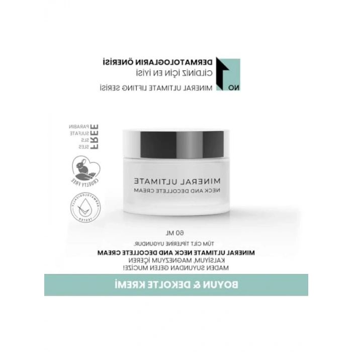 Mineral İçerikli Kırışıklık Karşıtı Boyun ve Dekolte Kremi 60 ml