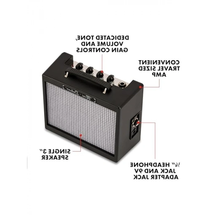 Mini 1W Amplifikatör ile Elektro Gitarlar için Taşınabilir Çözüm