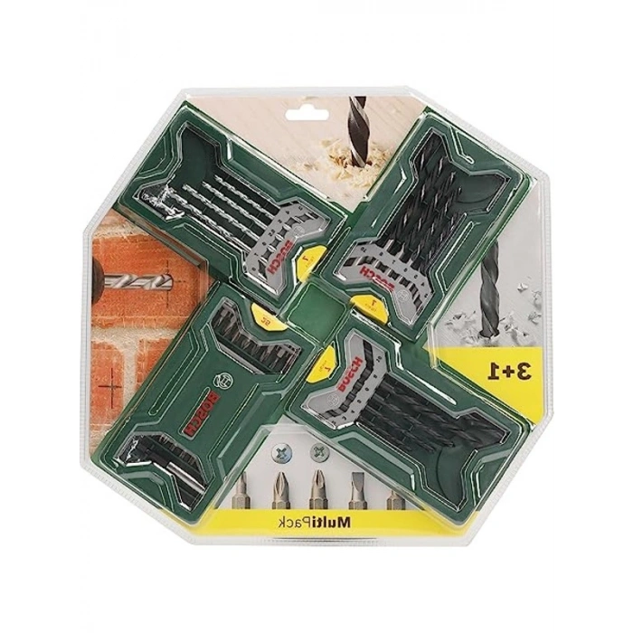 Mini 3+1 Set Ahşap Taş Metal Matkap Ucu, Farklı Kullanım Amaçları