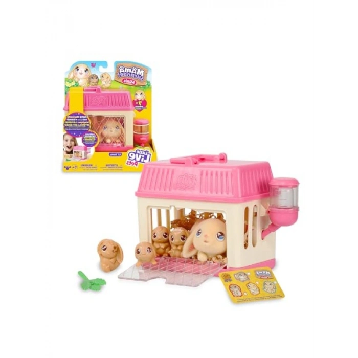 Mini Anne Tavşan ve Yavruları Seti