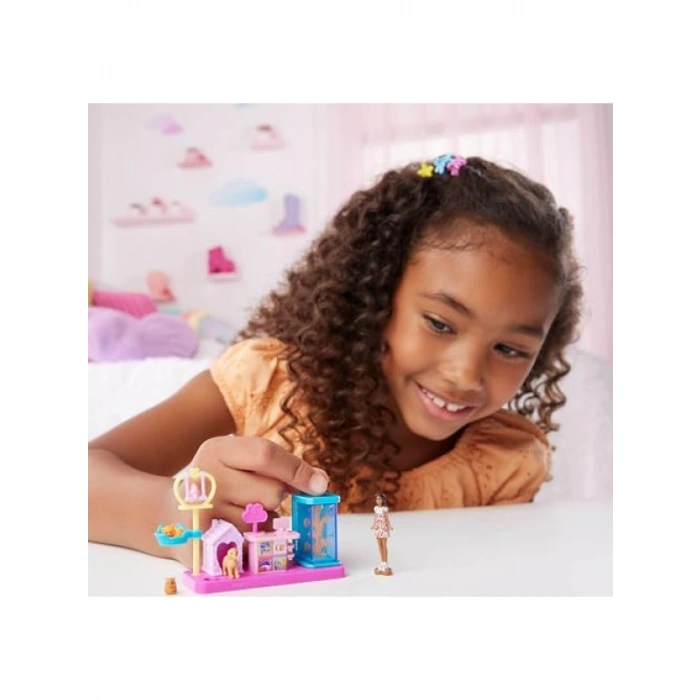 Mini Bebek ve Oyun Seti, Evcil Hayvan Butiği ile Eğlenceli Oyun Alanları