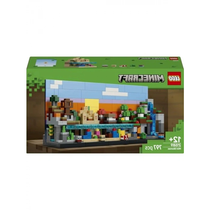 Mini Biyomlar Seti, 797 Parça ile Minecraft Temalı Eğlence