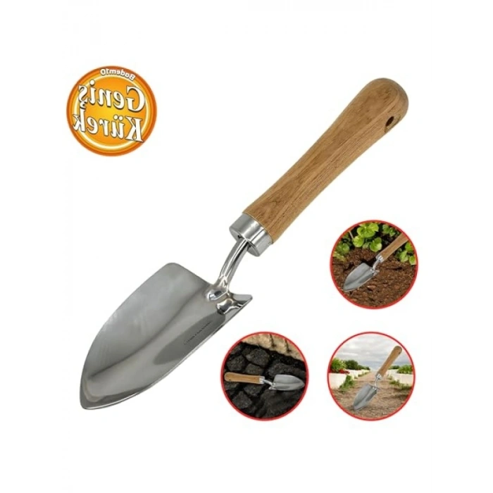 Mini El Küreği, 32 cm Bahçe Küreği, Fide ve Bitki Dikişi İçin