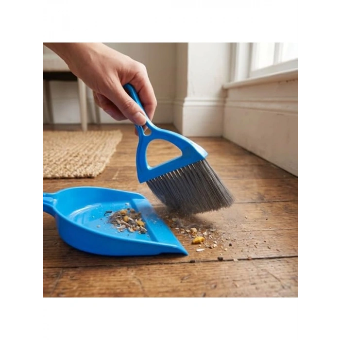 Mini Faraşlı Fırça Seti - Araç İçi Temizlik İçin Ergonomik Tasarım