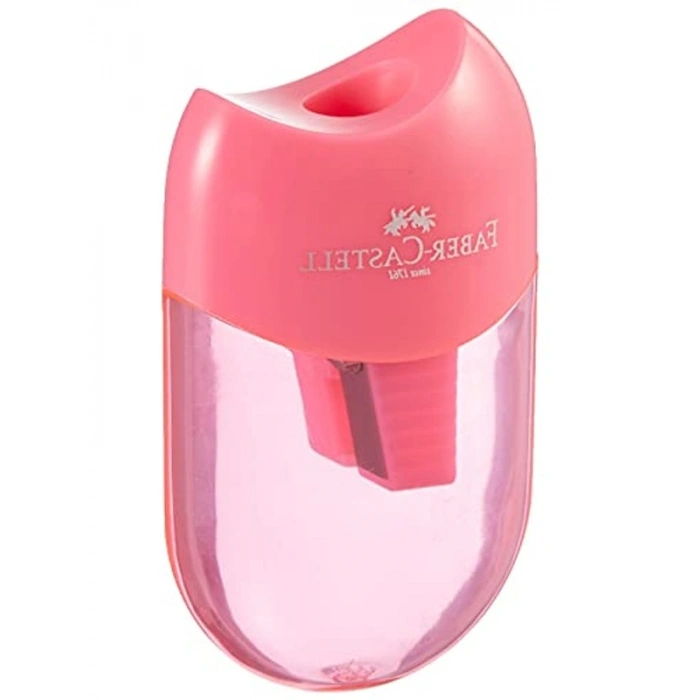 Mini kalemtıraş, neon renklerde, pratik ve taşınabilir