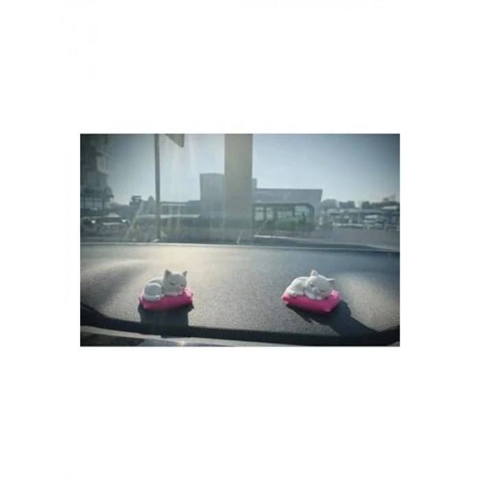 Mini Kedi Torpido Süsü, Sevimli Tasarım, Araba İçi Dekor