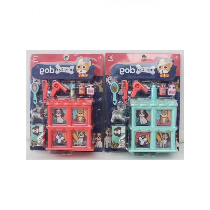 Mini Köpekli Asorti Oyuncak Seti