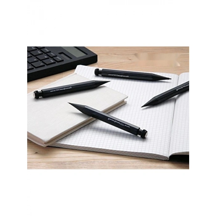 Mini Mekanik Kurşun Kalem - 0.7 mm Uç, Şık Tasarım