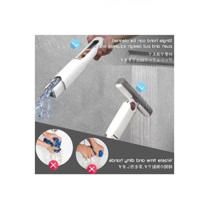 Mini Mop, Kendinden Sıkmalı Temizlik Paspası, Taşınabilir