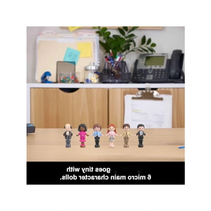 Mini Oyun Seti - 6 Karakter Figürü ve 9 Aksesuar