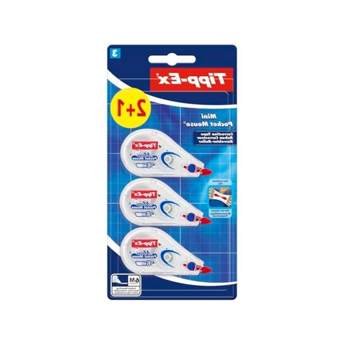 Mini Pocket Mouse Şerit Silici, 2+1 Blister