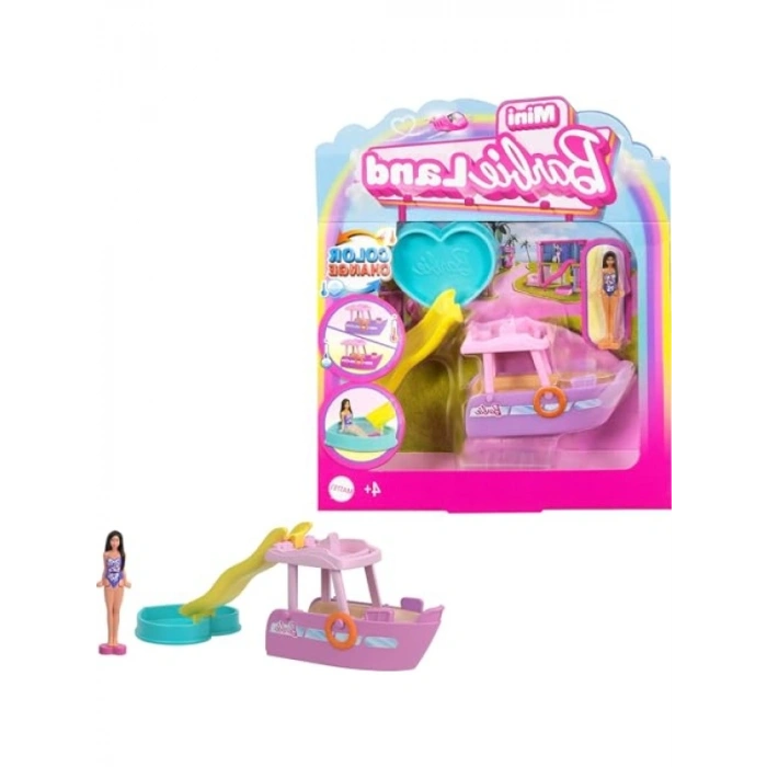 Mini Rüya Teknesi Oyun Seti - Eğlenceli Aksesuarlarla