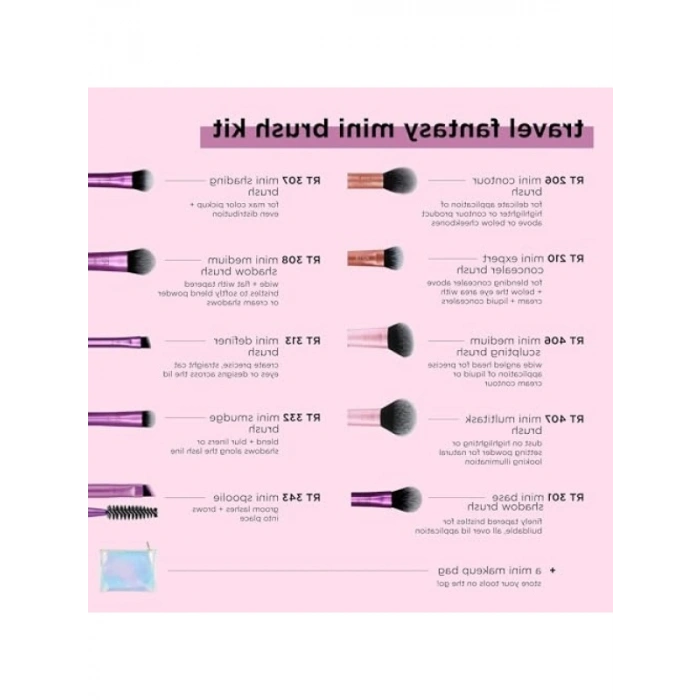 Mini Seyahat Fırça Seti - RT-4285