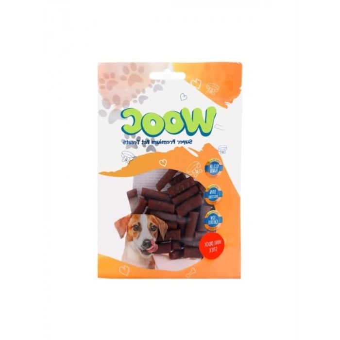 Mini Stick Formda Ördekli Köpek Ödülü 80 g