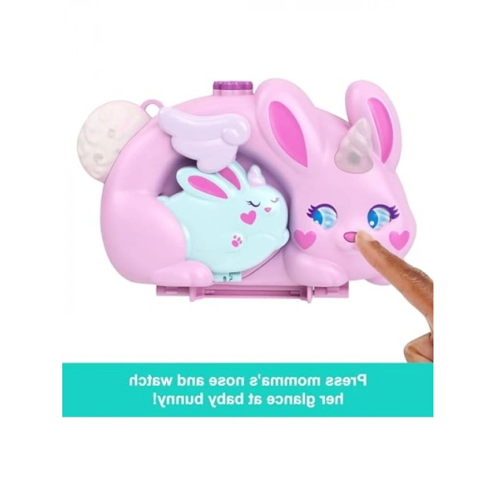 Mini Tavşancıklar Oyun Seti - Giyilebilir Çanta Temalı