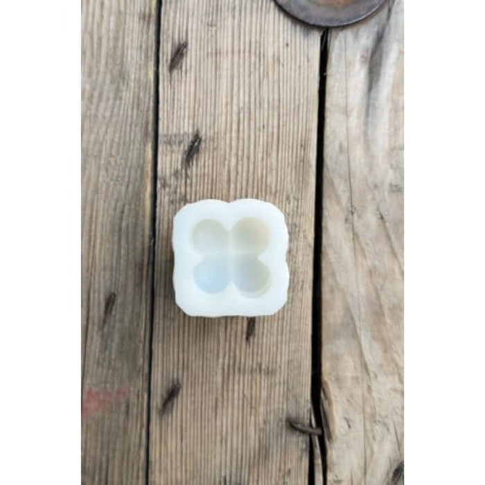 Mini Tekli Mum Kalıbı - Bubble Küp Modeli (Silikon)