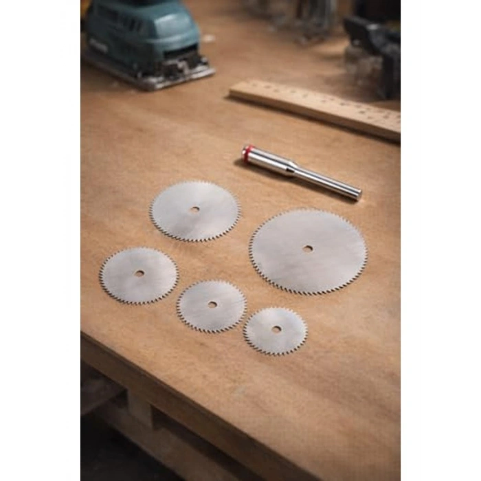 Mini Testere Disk Seti, 6 Parça, Hobi Makinesi Uyumlu