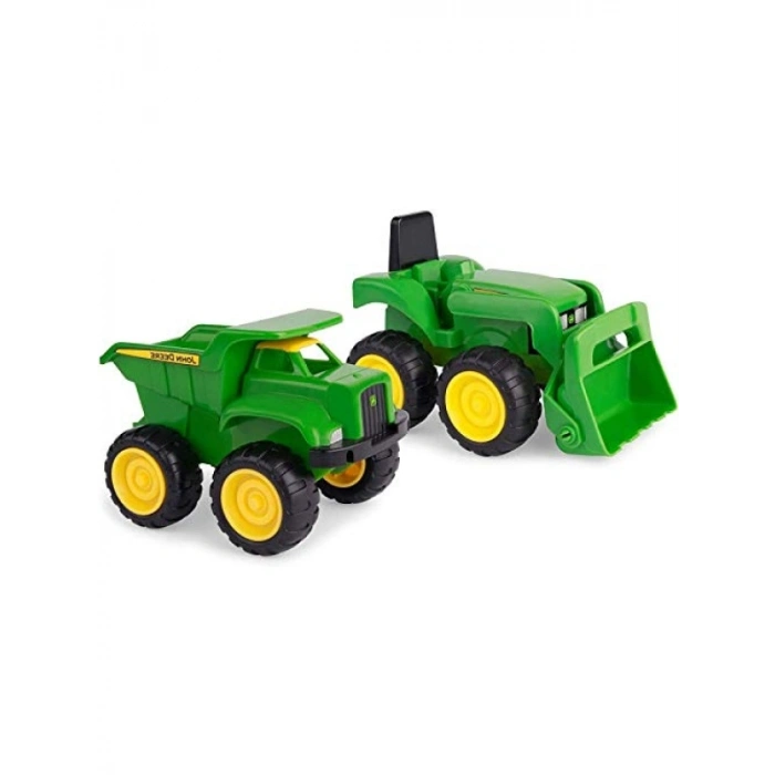 Mini Traktör ve Damperli Kamyon Eğlence Seti