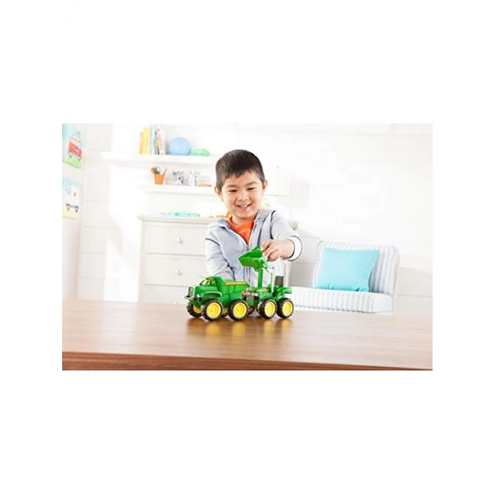 Mini Traktör ve Damperli Kamyon Eğlence Seti