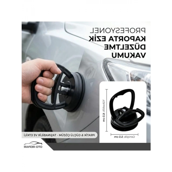 Mini Vantuz ile Araç Göçük Giderici, Pratik Kullanım
