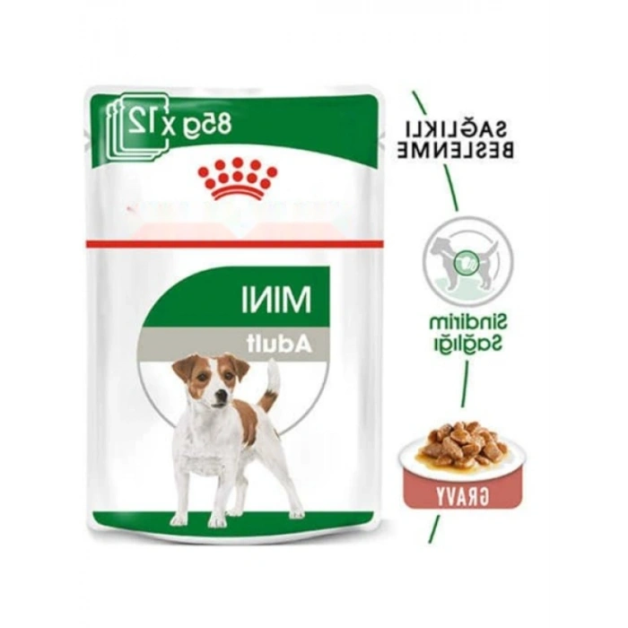 Mini Yetişkin Köpekler İçin Yaş Mama - 85 Gr