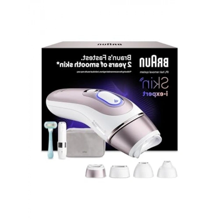 Mini Yüz Tüy Alma Cihazı, 4 Başlık ile Evde Kullanıma Uygun