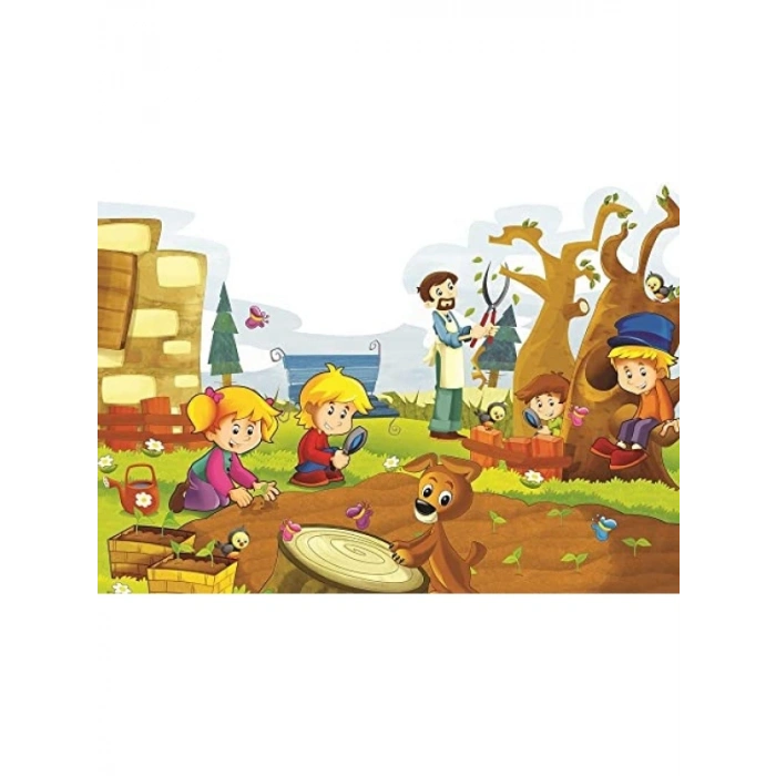 Minik Botanikçiler İçin 35 + 60 Parça Çocuk Puzzle