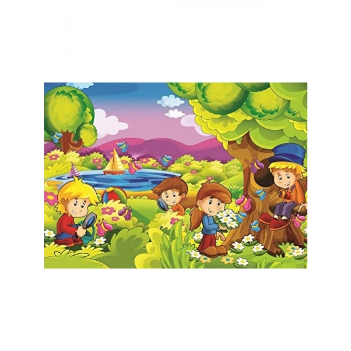 Minik Botanikçiler İçin 35 + 60 Parça Çocuk Puzzle
