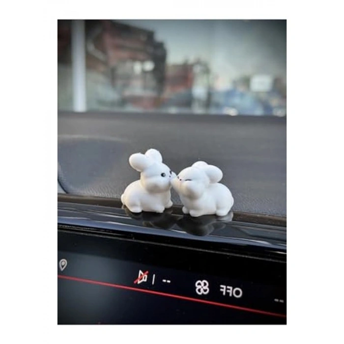 Minik Tavşan Çift Araba Süsü, Sevgiliye Hediye Alternatifi