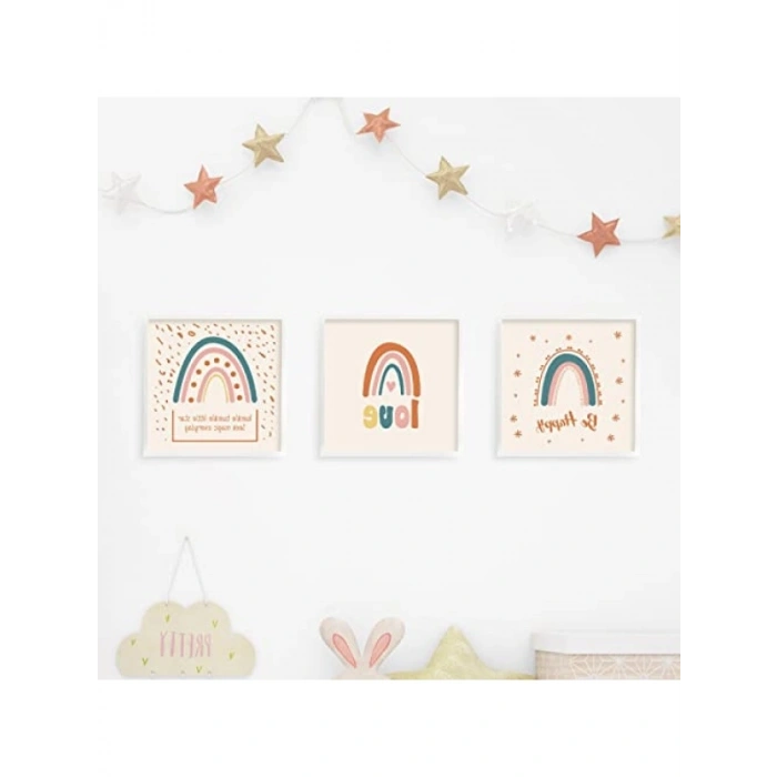 Minimal Tasarımlı Kendinden Yapışkanlı Çerçeve, 20 x 20 cm