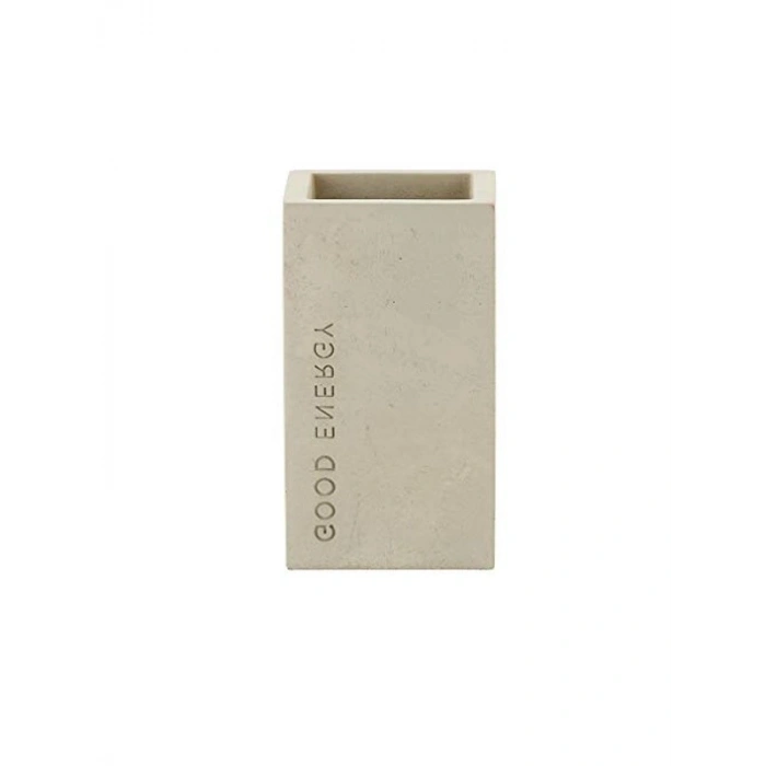 Minimalist Beton Kalemlik - İskandinav Tarzı, 6.5 cm Gx11.2 cm Y