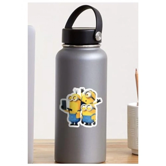 Minionlar Temalı 17li Özel Tasarım Sticker Seti