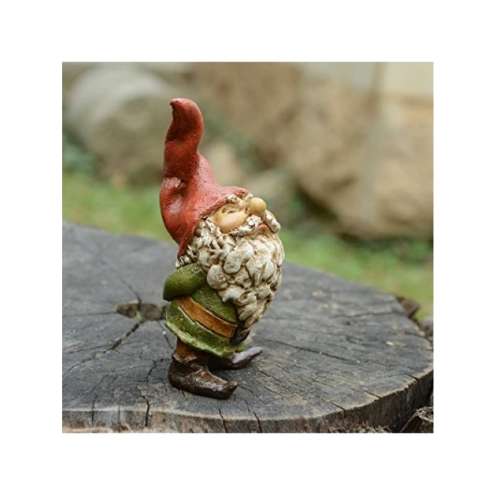 Minyatür Bahçe ve Teraryum Cücesi Heykeli - 8,9 cm