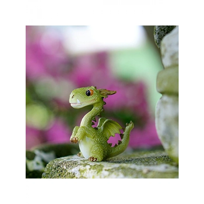 Minyatür Peri Bahçesi ve Teraryum Mini Ejderha Heykeli, 5 cm