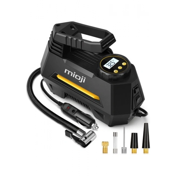 Mioji Mio 10 Taşınabilir 150PSI 12V 120W Araç Hava Pompası