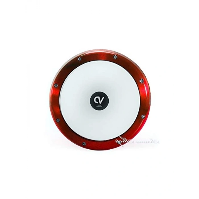 Mısır Darbuka, 22 cm Çapında ve Kırmızı Renk