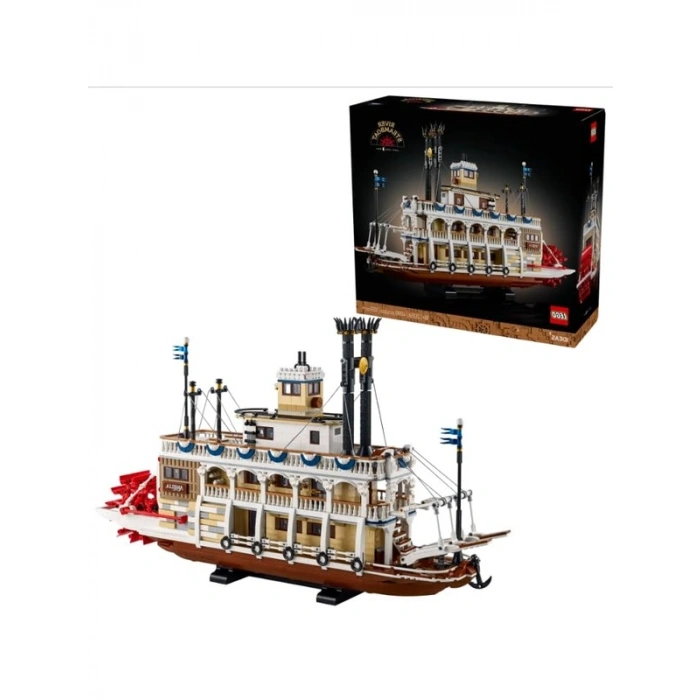 Mississippi Buharlı Tekne Yapım Seti, LEGO Ideas