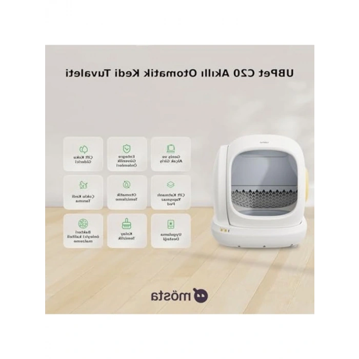 Mobil Uygulama Kontrollü Akıllı Kedi Tuvaleti