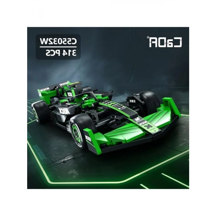 MOC 1:24 Ölçeğinde Yarış Araba Yapı Seti, 314 Parça