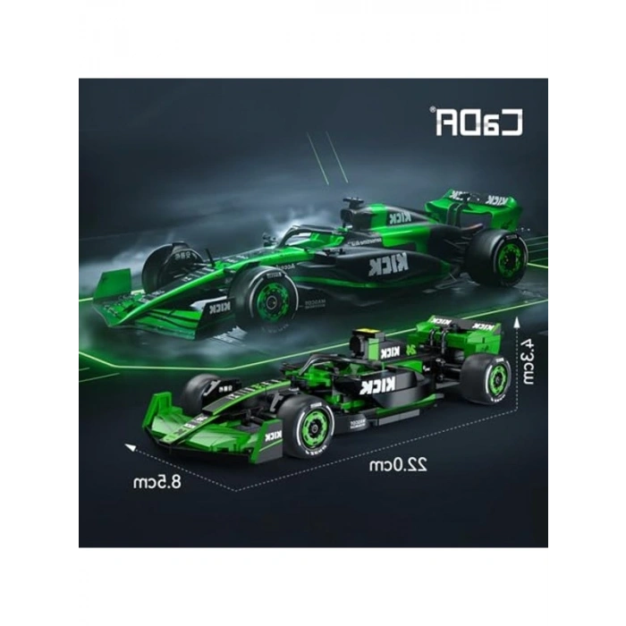 MOC 1:24 Ölçeğinde Yarış Araba Yapı Seti, 314 Parça