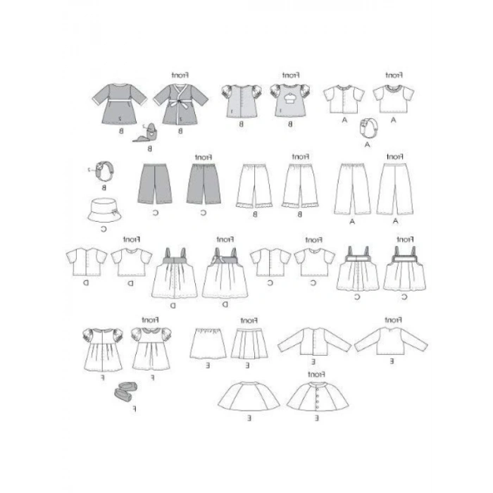 Modaya Uygun Dikiş Deseni - Osz Modeli (One Size)