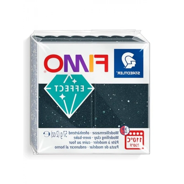 Modelleme Kili - Fimo Effect 57 gr Siyah Granit