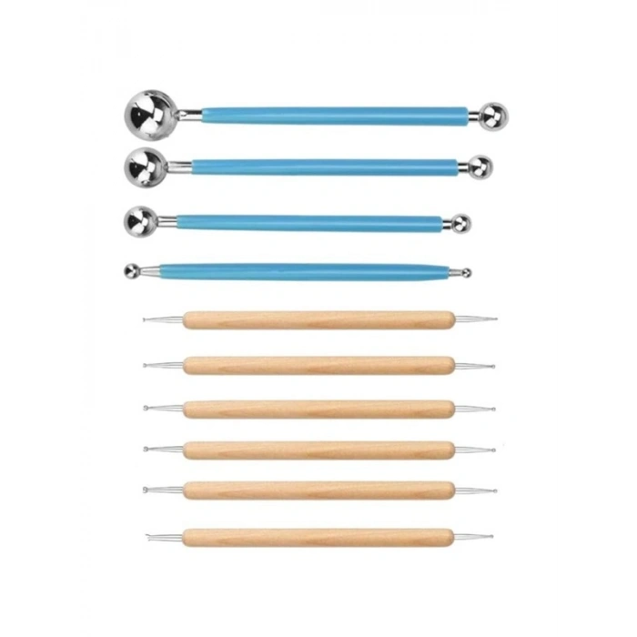 Modelleme Seti, 10lu Polimer Kil Şekillendirme Seti, Sanat için